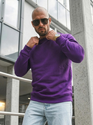 Bluza męska fioletowa OZONEE JS/2001-10Z