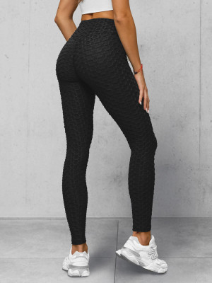 Legginsy damskie czarne OZONEE JS/17K592/3