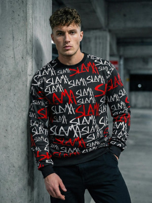 Bluza męska czarna OZONEE JS/8B1190/3Z