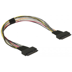 DeLOCK U.2 SFF-8639 female > U.2 SFF-8639 female kabel