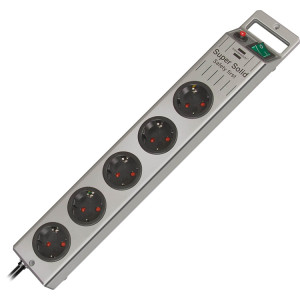 Brennenstuhl Super Solid-Line Stekkerdoos 5-voudig