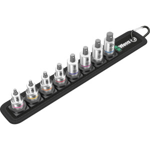 Wera Belt B 2 Zyklop binnenzeskant Bitdoppen set, 3/8", 8-delig dopsleutel