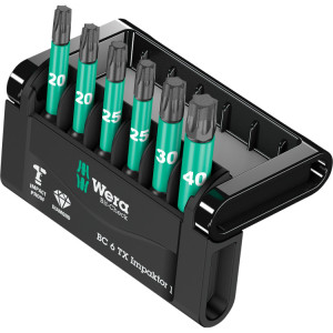 Wera Bit-Check 6 TX Impaktor 1 bitset