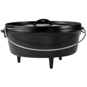 Lodge Camp Dutch Oven L12CO3, vlak kookpan