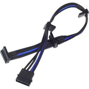 Silverstone Adapter 4-Pin Molex > 4x 15-Pin SATA