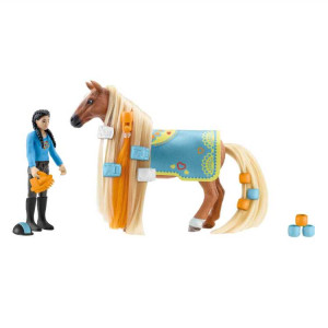 Schleich Horse Club Sofia's Beauties - Kim & Caramelo starterset speelfiguur