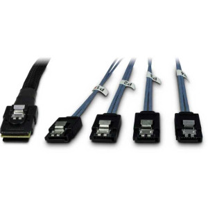 Inter-Tech Kabel SFF-8087 > 4x S-ATA, 1m