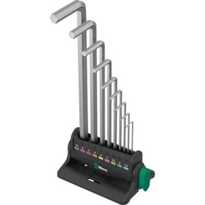 Wera 950/9 Hex-Plus 8 Stiftsleutelset schroevendraaier