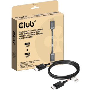 Club 3D Gecertificeerde DisplayPort 2.1 kabel