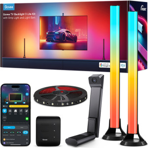 Govee TV Backlight 3 Lite Kit with Strip Ligth and Ligth Bars verlichting