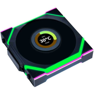 Lian-Li UNI FAN SL120 LCD Wireless Reverse Blade case fan