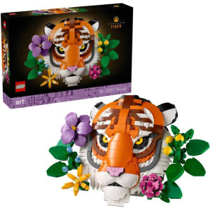 Lego Art - De Faunacollectie - Tijger Constructiespeelgoed