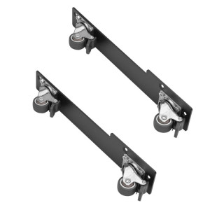 Silverstone Set van 2 zwenkwielassemblages voor rackmount wielen