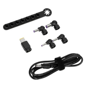 Targus 90 W Legacy accessoireset (DC-kabel naar tip + 5 tips + opberghouder) adapter