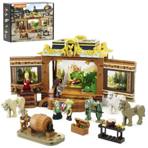 Lumibricks Middle Ages - Medieval Troupe Carriage Constructiespeelgoed