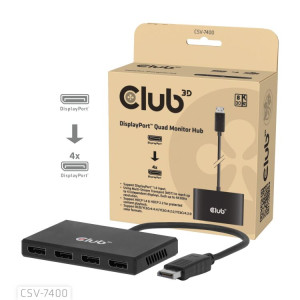 Club 3D DisplayPort splitter