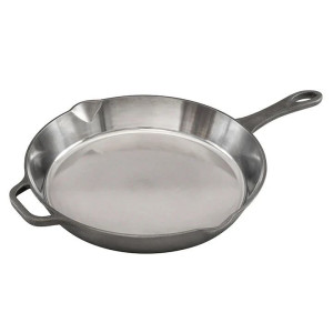 The Windmill PitmasterX Hand polished skillet met steel bak-/braadpan