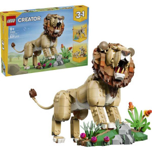 Lego Creator 3-in-1 - Wilde dieren: majestueuze leeuw Constructiespeelgoed
