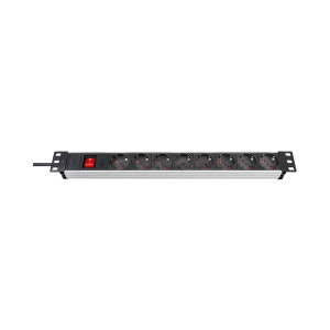 Brennenstuhl Premium-Line Technic Alu 19" 8x stekkerdoos