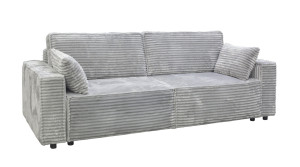 Sofa Hunter - funkcja spania typu DL, pojemnik na pościel, duża powierzchnia spania