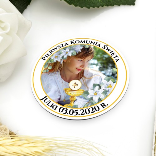 Magnes ze zdjęciem na podziękowanie dla gości (11 sztuk) - Ważny dzień