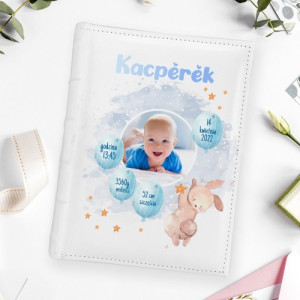Album na zdjęcia z nadrukiem na chrzest - Brzdąc
