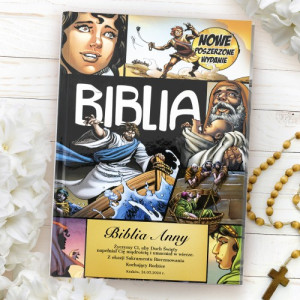 Biblia komiks z dedykacją na bierzmowanie dla niej - Dar wiary