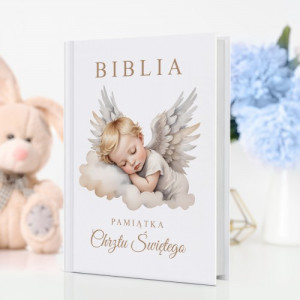 Biblia dla dzieci na chrzest dla chłopca - Skarbnica opowieści