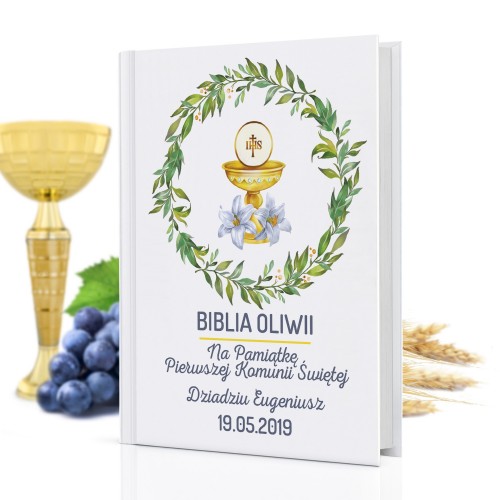 Biblia dla dzieci na komunię - Święty kielich