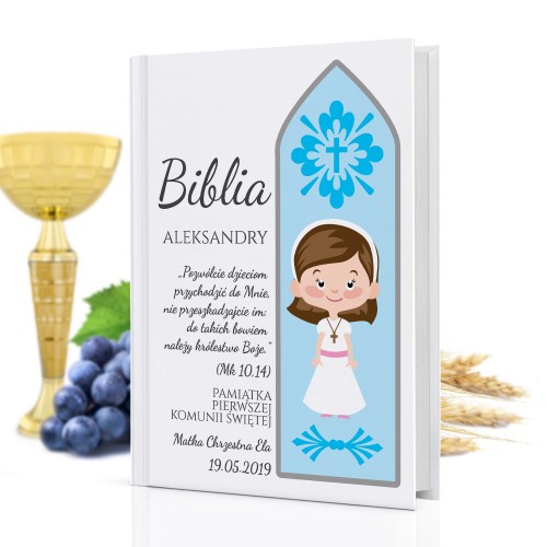 Biblia dla dzieci dla dziewczynki - Pamiątka Eucharystii