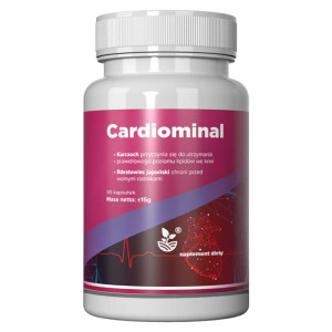 Cardiominal - Pomaga utrzymać prawidłowy poziom cholesterolu