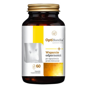 Opti Borelia NaturDay - Naturalne wsparcie przeciwko boreliozie - 60 kapsułek