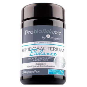 Probiotyk BIFIDOBACTERIUM Balance ProbioBalance Aliness 5 szczepów - 30 kapsułek Vege
