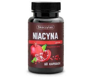 Niacyna z granatem Skoczylas - Prawidłowy metabolizm energetyczny - 60 kapsułek