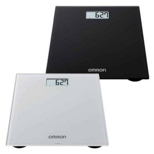 Waga łazienkowa OMRON Intelli IT HN-300T2 z modułem Bluetooth Szara i czarna