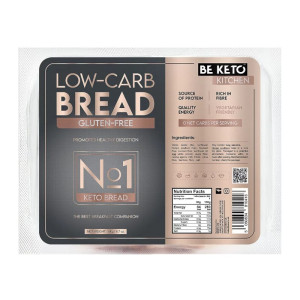 Keto Chleb Bezglutenowy BeKeto - Smak tradycyjnego pieczywa - 190 g