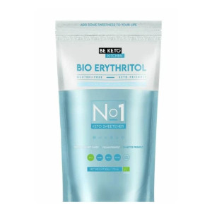 Erytrytol BeKeto - No1 Bio Organic Zaminnik cukru, zero kalorii - 500 g