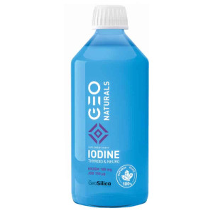 Krzem 100 mg + Jod 150 µg Geonaturals SILICA IODINE Aliness – 500 ml