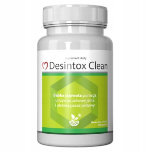 Desintox Clean - Wspomaga oczyszczenie organizmu PROMOCJA