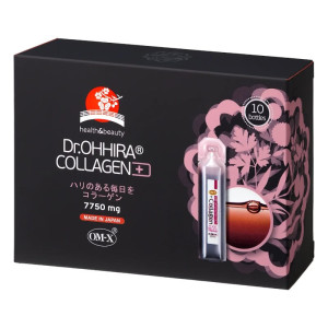 Dr. OHHIRA Kolagen do picia z elastyną oraz kwasem hialuronowym - 10 x 20 ml