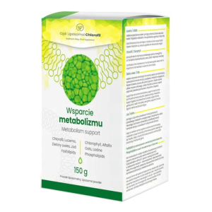 Opti Liposomal Chlorofil NaturDay - Wsparcie metabolizmu - 150 g