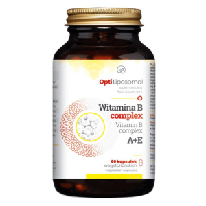 Opti Liposomal Witamina B Complex NaturDay – Witaminy z grupy B – 60 kapsułek wegetariańskich