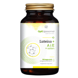 NaturDay Opti Liposomal Luteina + A i E + selen - Wsparcie dla oczu - 60 kapsułek