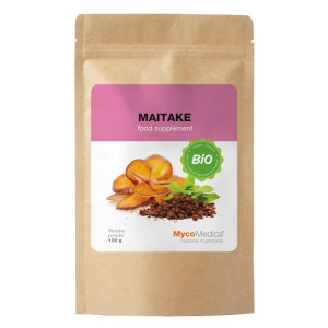 Maitake BIO MycoMedica Grzyby w proszku - Wspiera metabolizm - 100 g