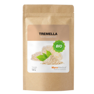 Tremella BIO MycoMedica Grzyby w proszku - Nawilża błony śluzowe - 100 g