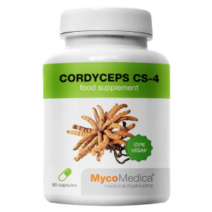 Cordyceps CS-4 MycoMedica 500 mg - Maczużnik chiński w optymalnym stężeniu - 90 kapsułek
