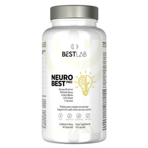 NeuroBest PRO Best Lab - Wspiera pracę układu nerwowego - 60 kapsułek