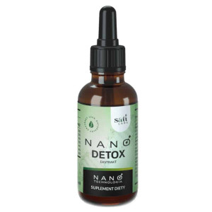 Nano Detox SATI Labs - Wspiera oczyszczanie i wspomaga wątrobę - 50 ml
