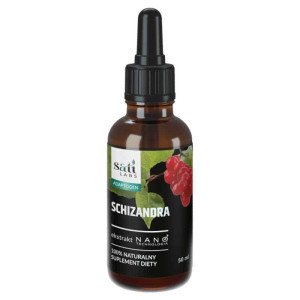 Nano Schizandra SATI Labs - Wspiera układ nerwowy - 50 ml