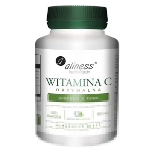 Witamina C optymalna Aliness - Synergia 4 form - 200 kapsułek